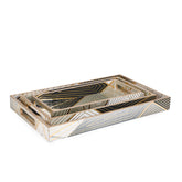 Trance Nested Tray Set of 3